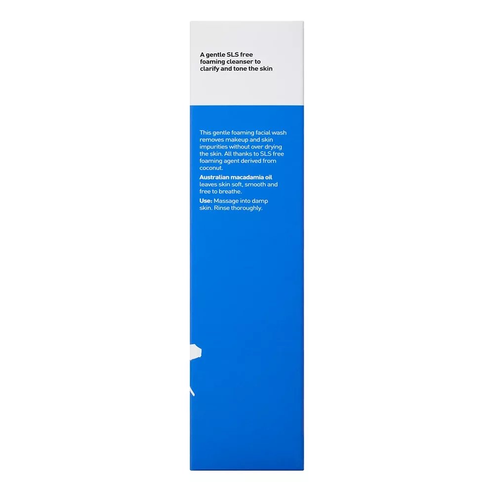 Kosmea clarifying facial wash 150ml Box Side