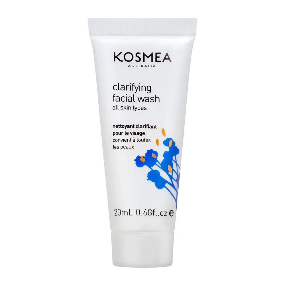 Kosmea clarifying facial wash 20ml Front