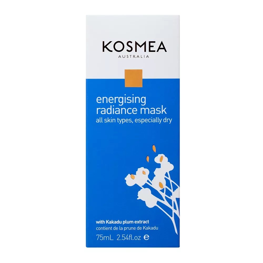 Kosmea energising radiance mask 75ml Box Front