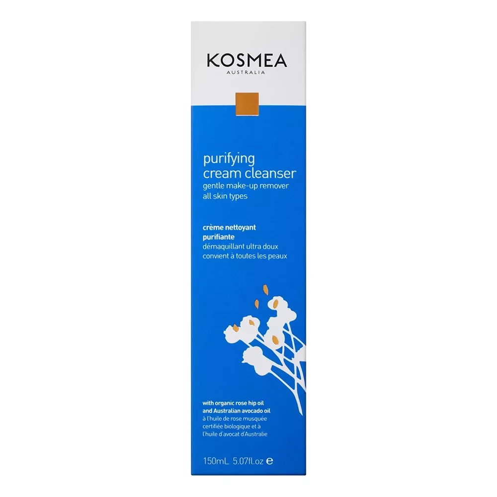 Kosmea purifying cream cleanser 150ml Box Front