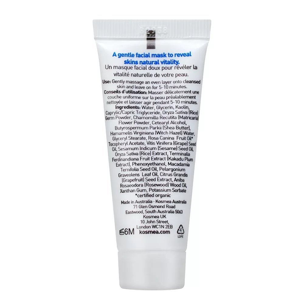 Kosmea reveal your glow mask 20ml Back