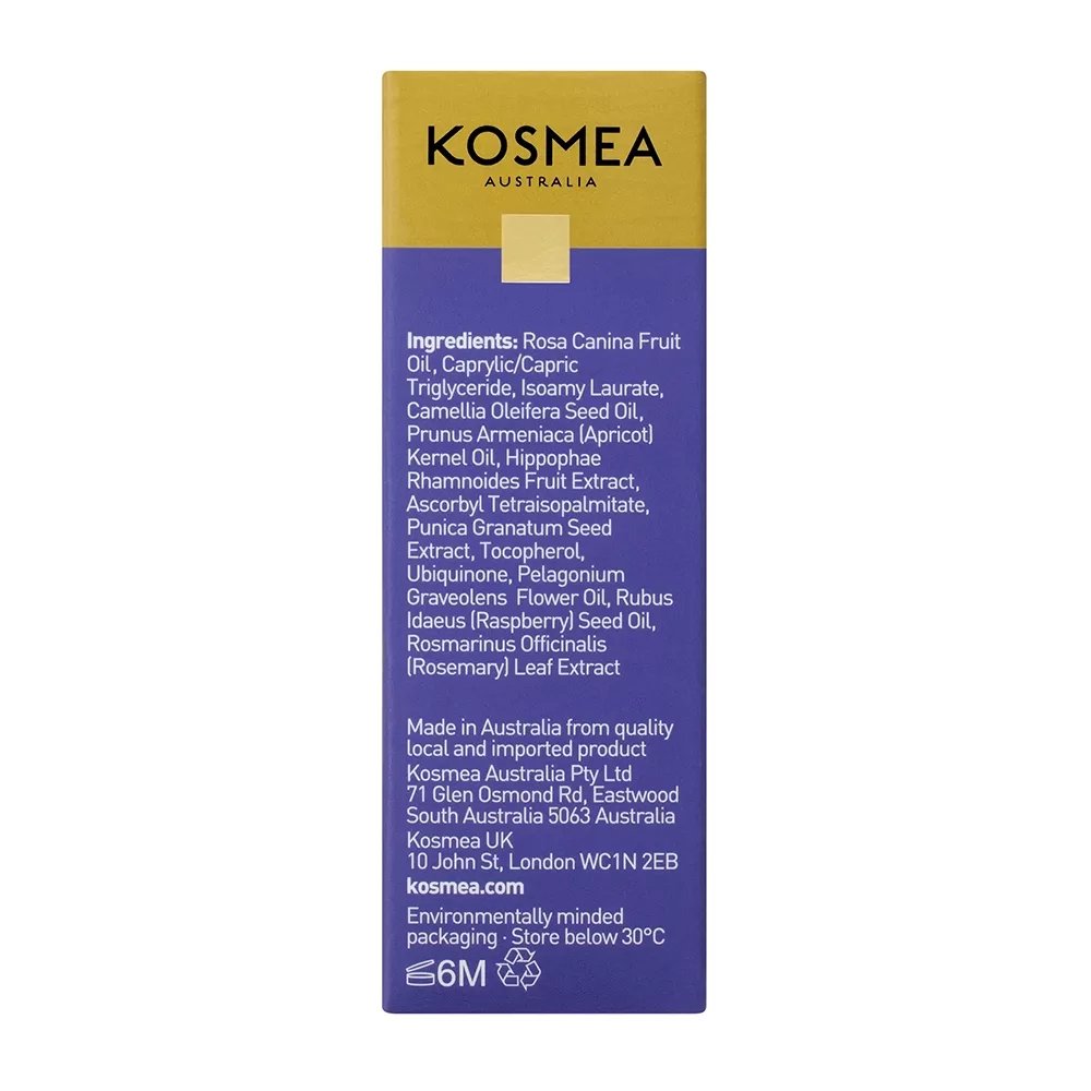 Kosmea revive illuminating essence 10ml Box Back