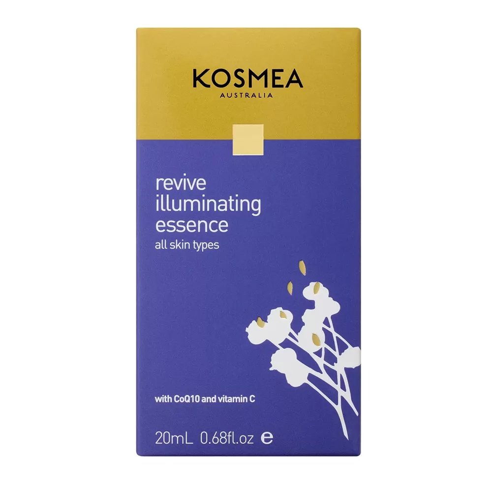 Kosmea revive illuminating essence 20ml Box Front