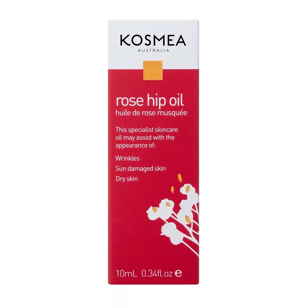 Kosmea rose hip oil 10ml Box Front