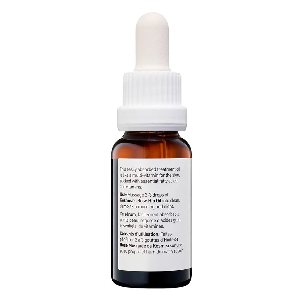 Kosmea rose hip oil 20ml Back 1