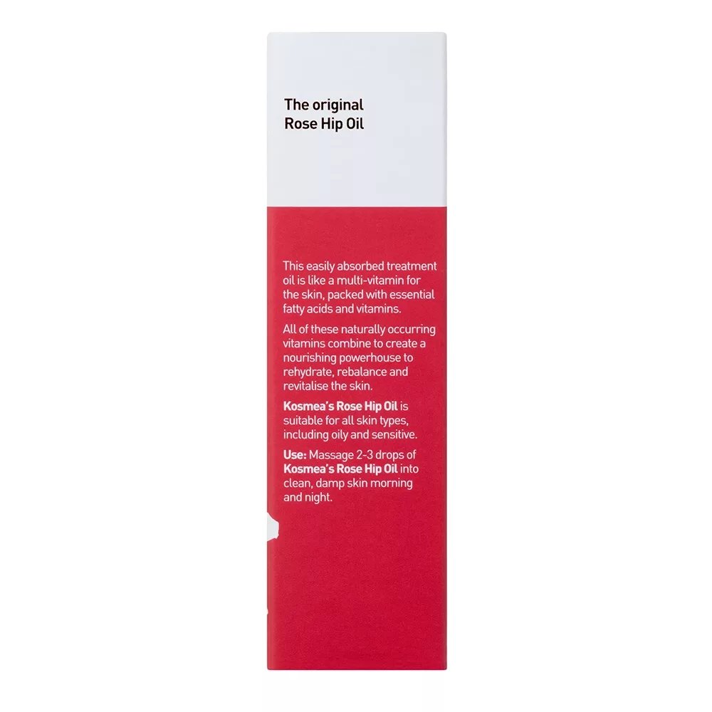 Kosmea rose hip oil 20ml Box Side 2